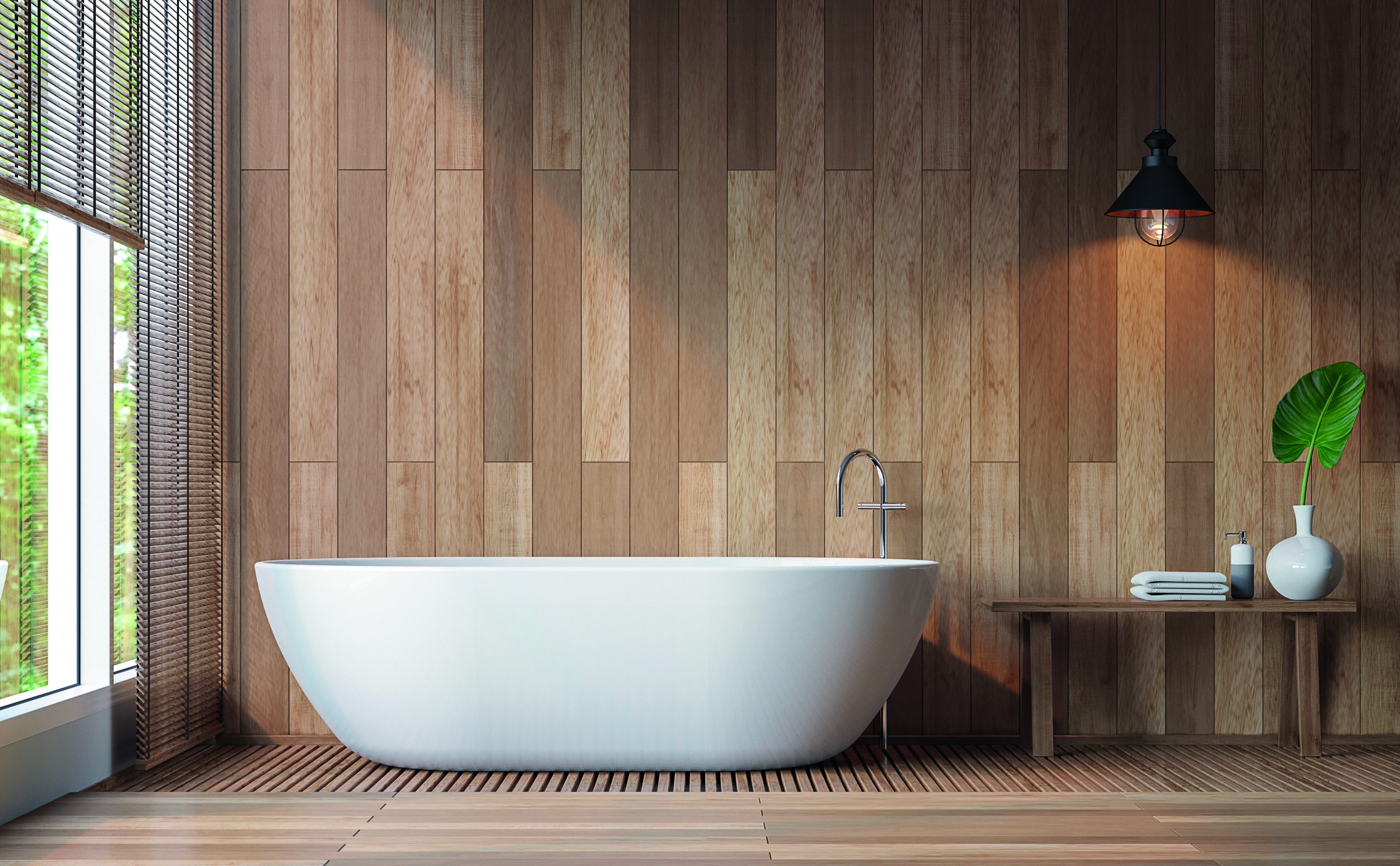 Une salle de bains protégée avec l'adoucisseur d'eau Electrolux Une salle de bains protégée avec l'adoucisseur d'eau Electrolux